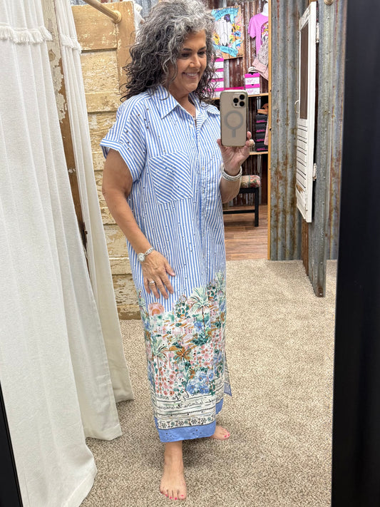 By The Ocean Side Dress