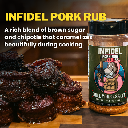 Infidel Pork Rub™ – Bold Flavor for Unforgettable BBQ