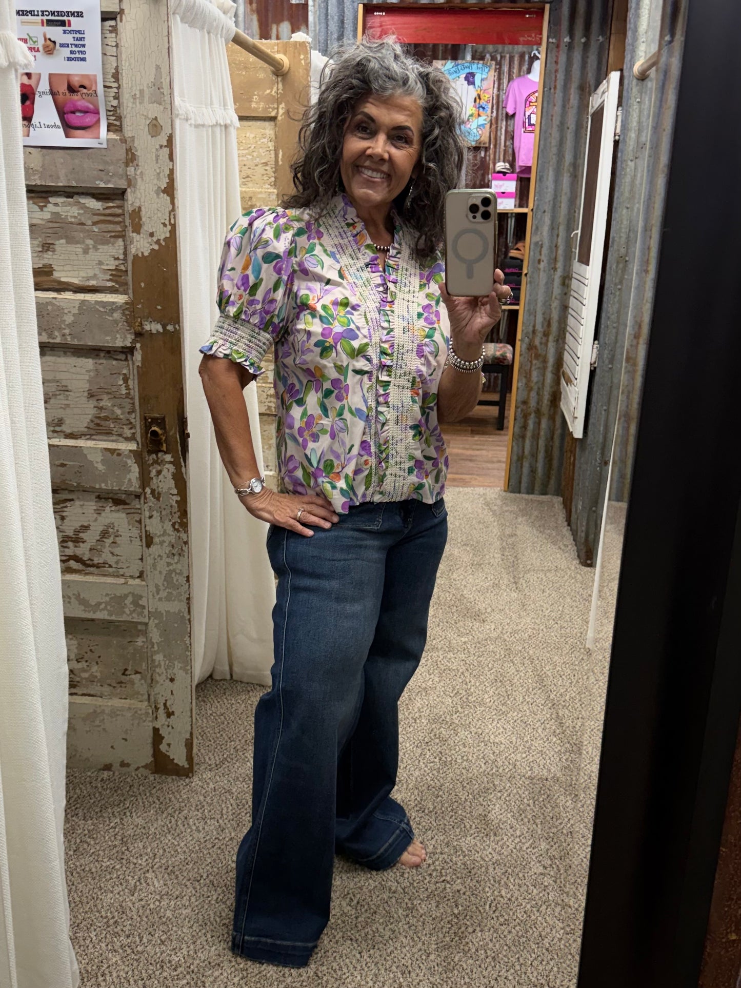 Lavender Blouse
