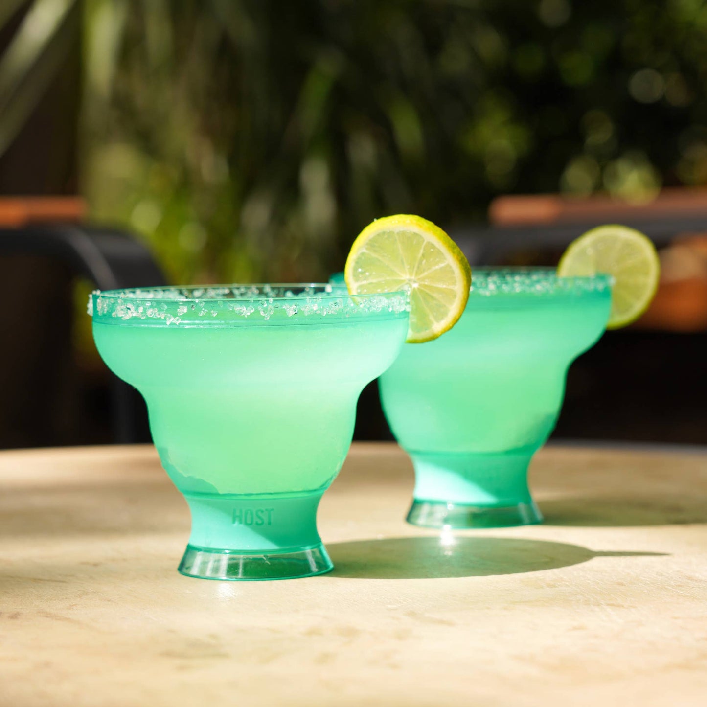 Margarita FREEZE Cooling Cup in Aqua Set of 2