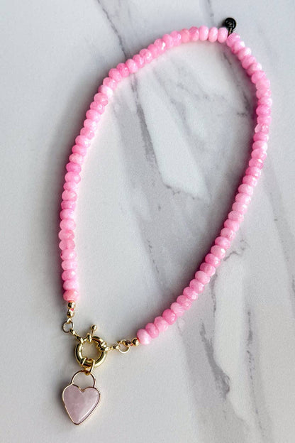 Connie Necklace - Pink