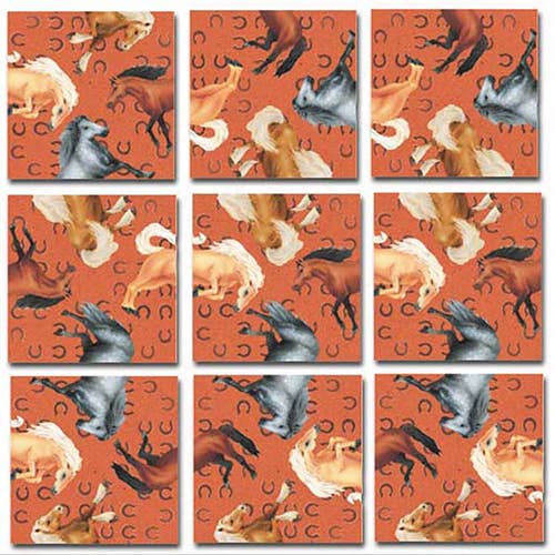 Horses Scramble Squares