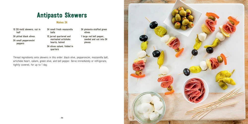 Small Bites: Skewers, Sliders, and Other Party Eats Cookbook