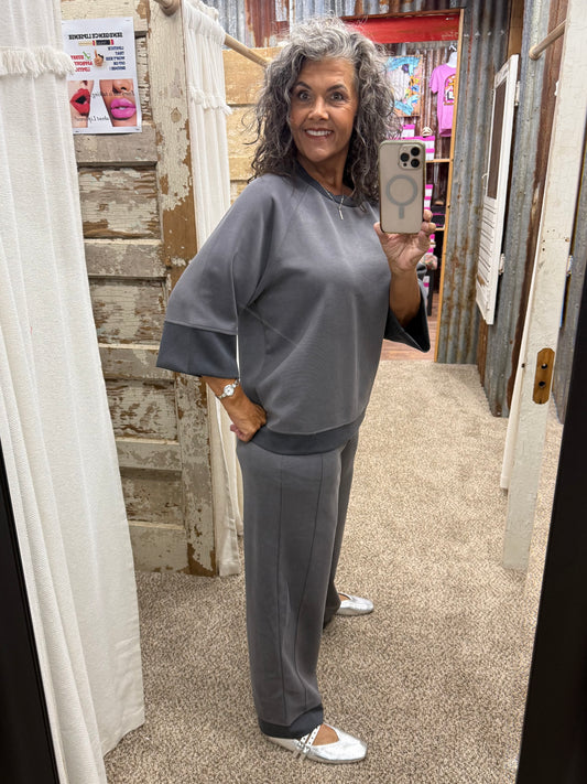 UMGEE Charcoal Colorblock Set