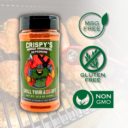 Crispy's Mango Habanero Seasoning™ – A Bold Fusion of Sweet