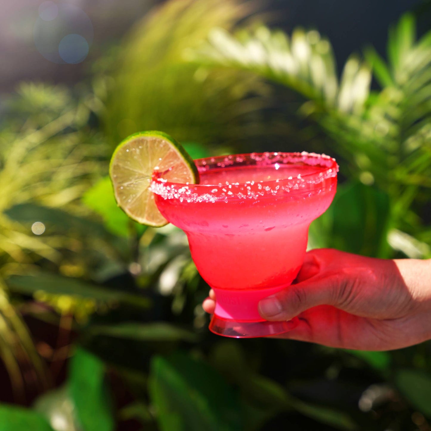 Margarita FREEZE Cooling Cup in Punch Pink Set of 2