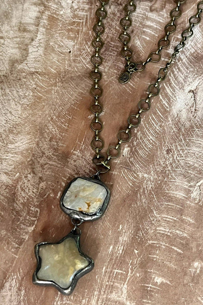 Melissa Necklace Amazonite Set