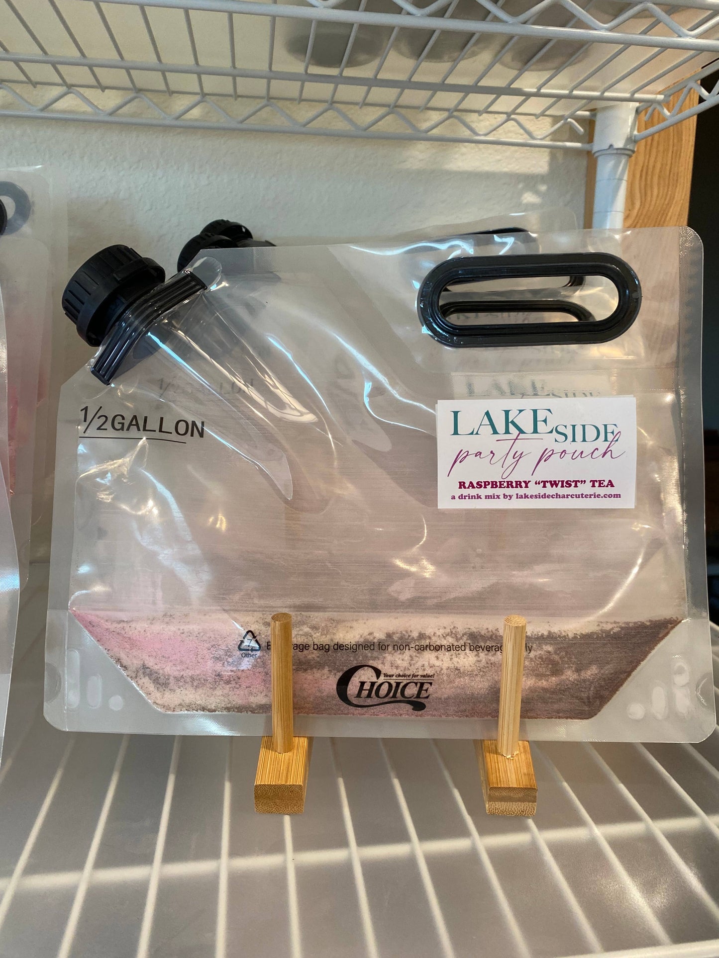 Raspberry Tea Cocktail Party Pouch Mix - 1/2 Gallon