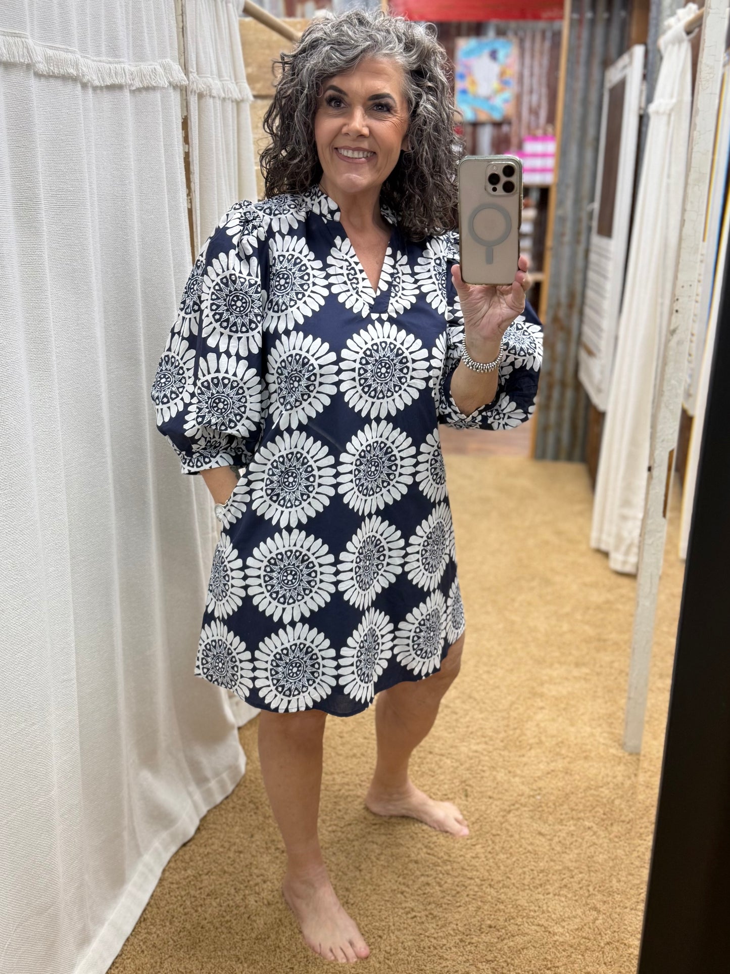 The Navy Dress