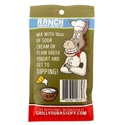 Ranch Dip - Spice, Mix, Sour Cream, Greek Yogurt, Party Food