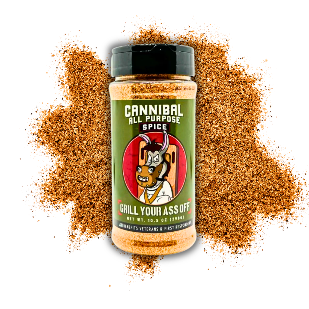 Cannibal All-Purpose Spice – Bold Flavor for Every Meal
: 12oz Bottle