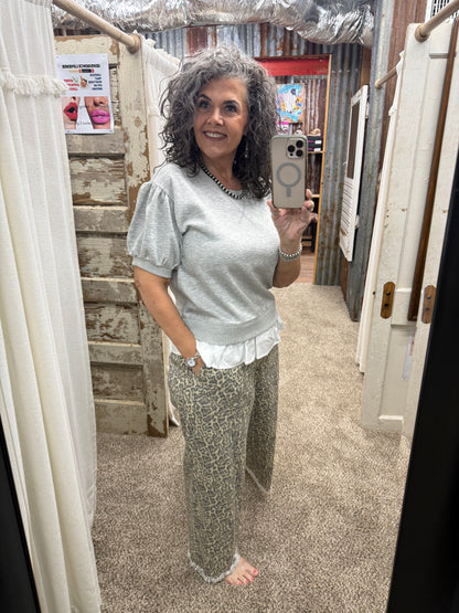 Leopard Print Pant