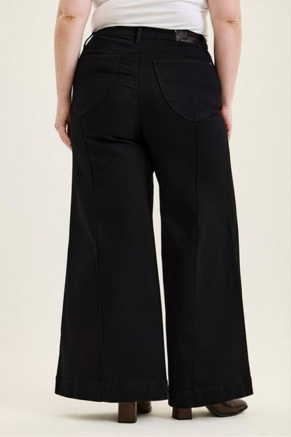 Judy Blue HW LIZA Black Palazzo Jeans 881243