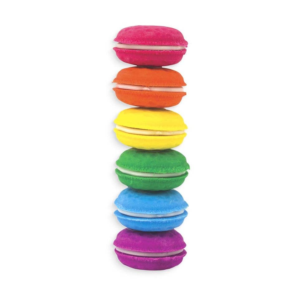 Macaron Scented Erasers - Set of 6