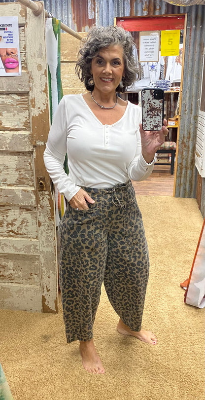 Leopard Pants