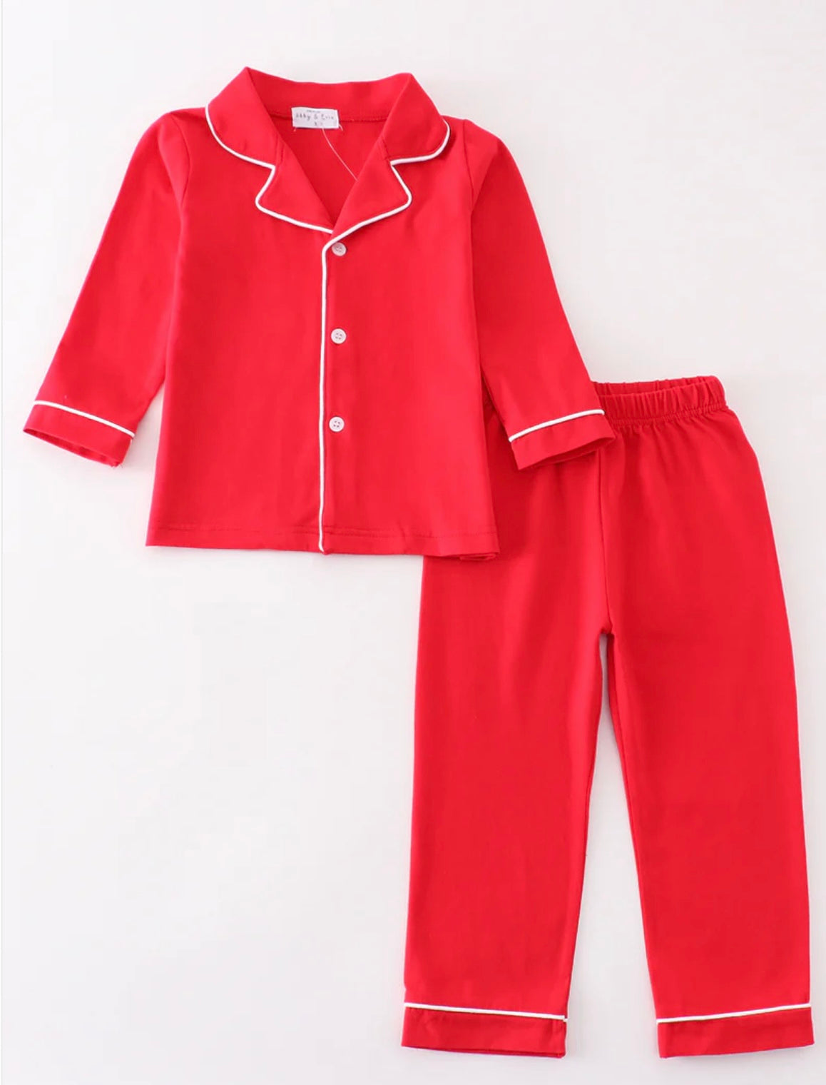 Red Christmas Pajama Set