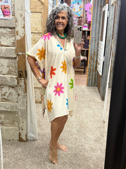 ☀️ Petals & Paradise Cover-Up