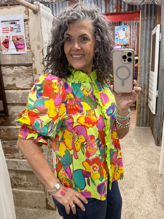 Tropical Lime Entro Top