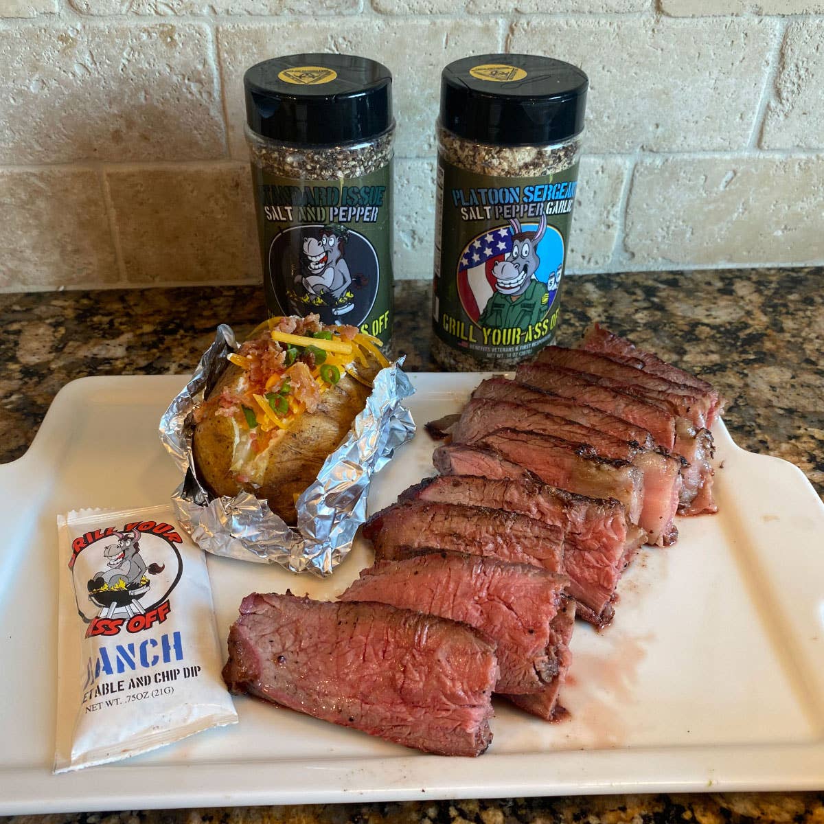 Standard Issue Salt & Pepper Seasoning - Spice Blend, BBQ: 11.5oz Bottle