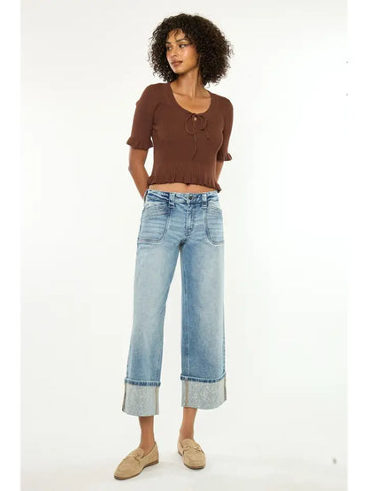 Kan Can USA Mid Rise Crop WIDE-KC2223M
