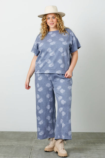 JAQUARD KNIT LOUNGE SET