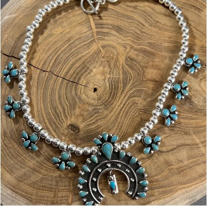 Boho Sol Cluster Squash Blossom 11305