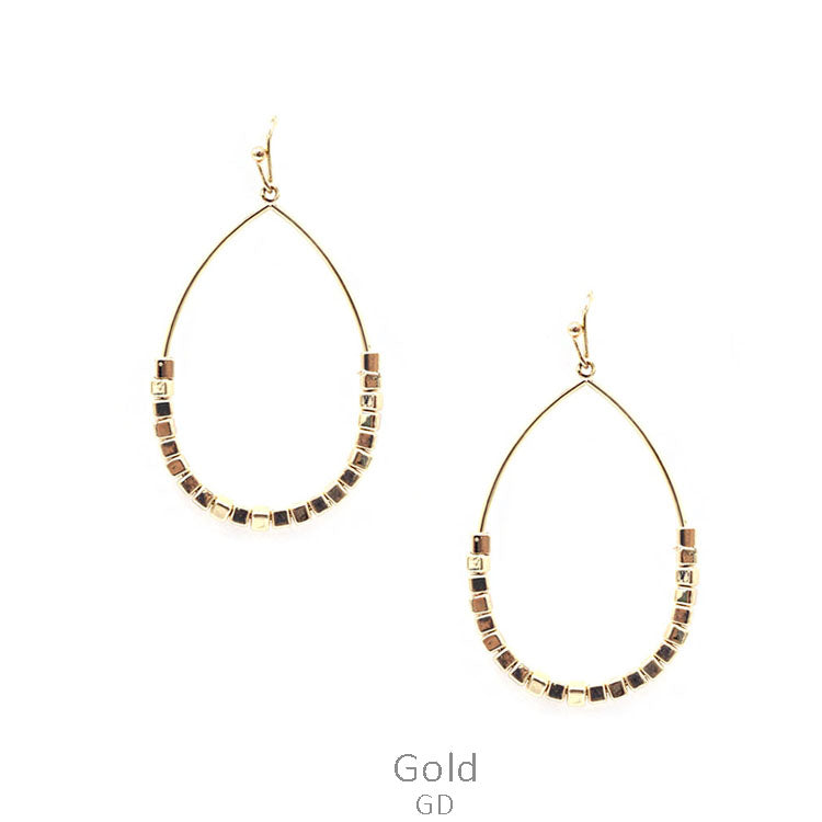 Gold Teardrop Earrings