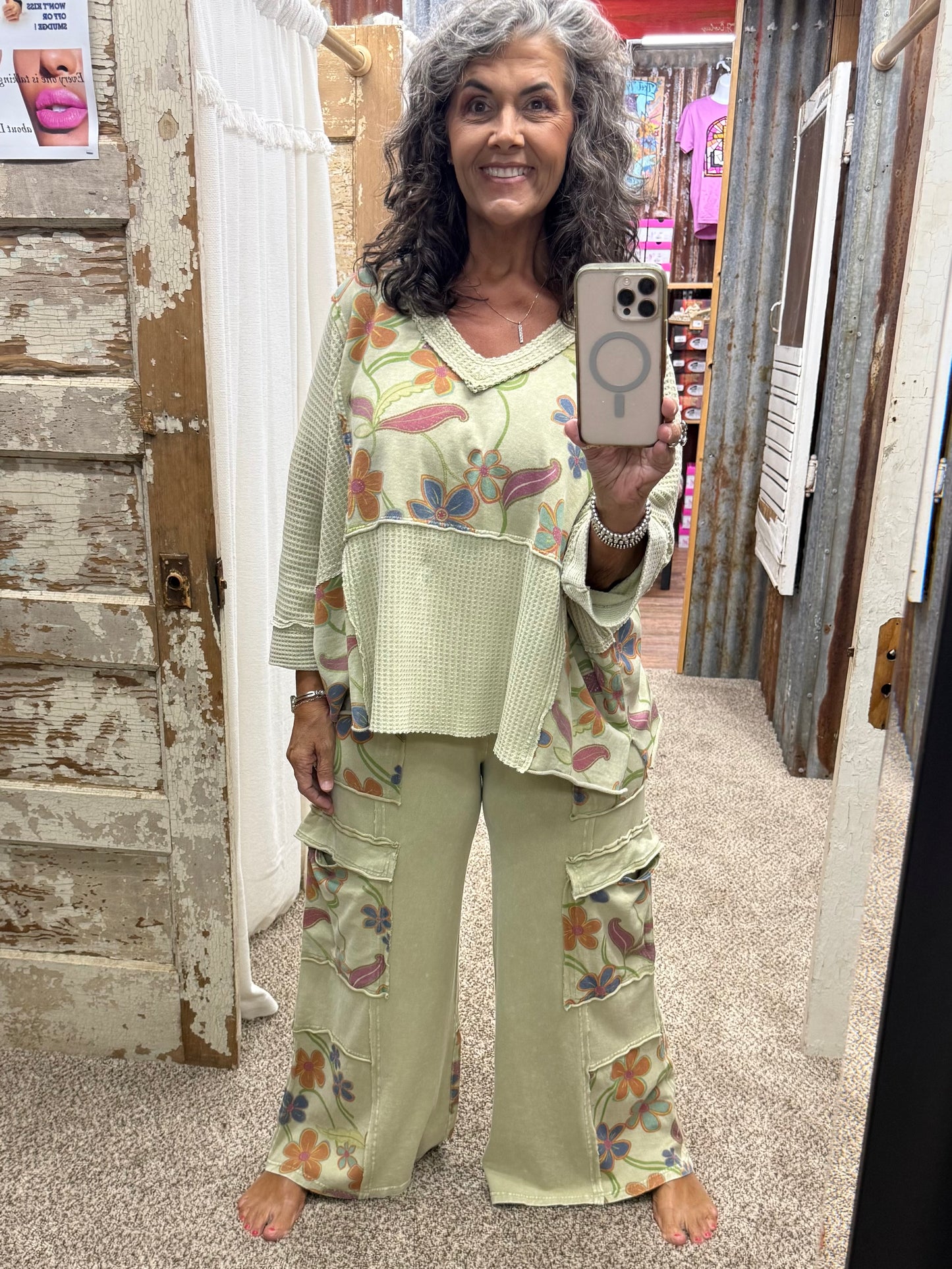 🌿✨ Dusty Sage Dreams… Boho Comfort Meets Boutique Style!