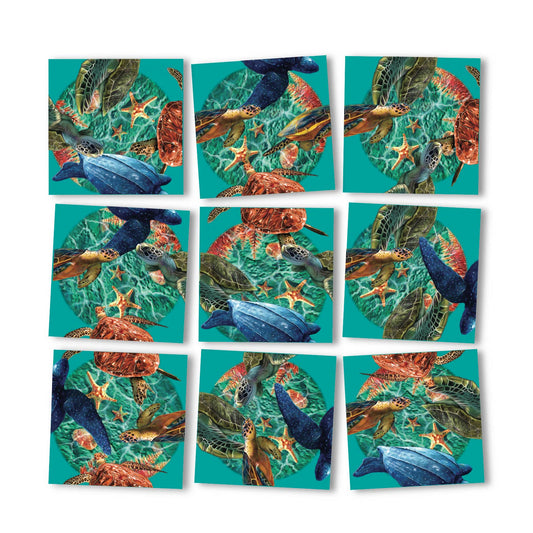 Sea Turtles, Scramble Squares Puzzle