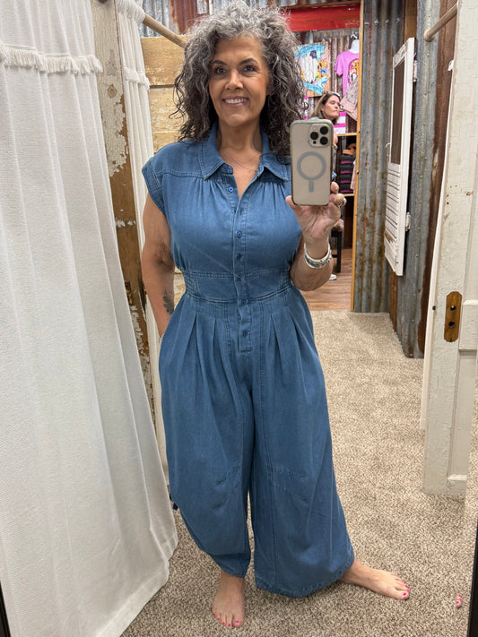 Denim Jumpsuit
