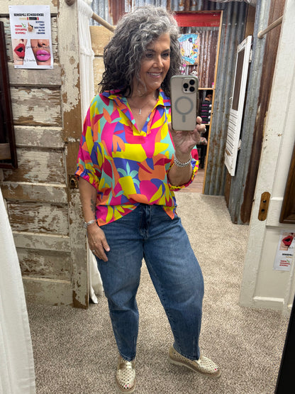 SLOAN RADIANT OASIS BLOUSE