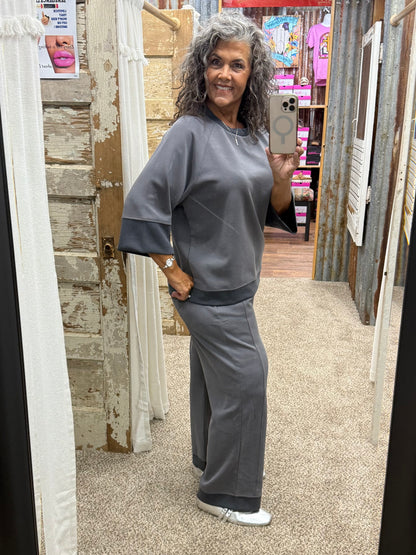 UMGEE Charcoal Colorblock Set