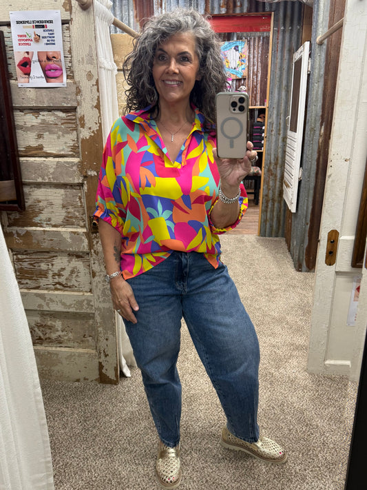 SLOAN RADIANT OASIS BLOUSE
