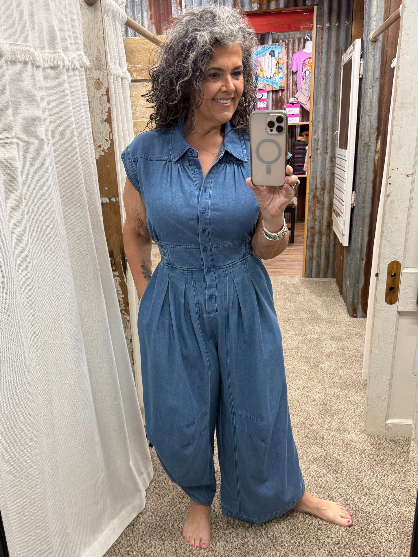 Denim Jumpsuit