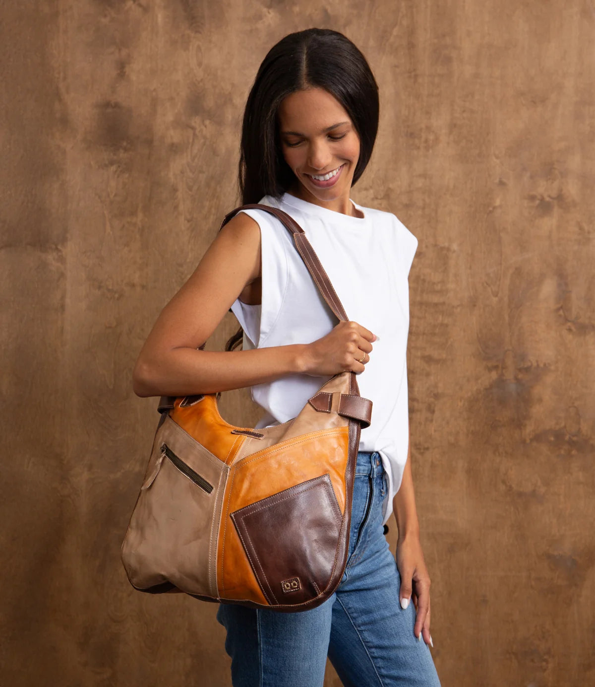 Bed|Stu Argus Leather Hobo