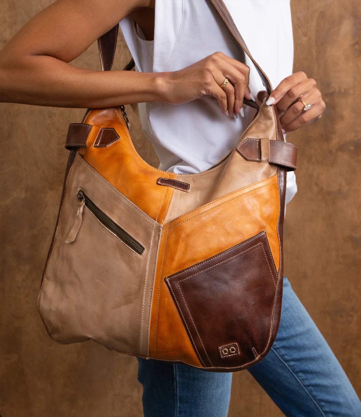 Bed|Stu Argus Leather Hobo