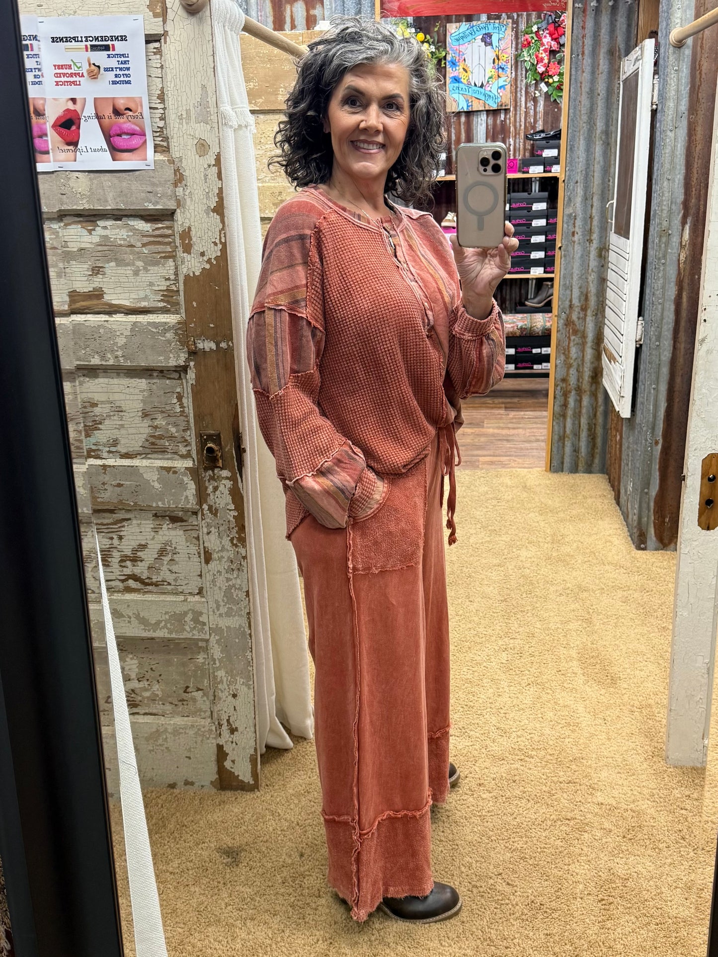 The Burnt Orange Lounge Set