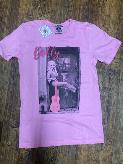 DOLLY GREENHOUSE POSTER S/S PINK TEE