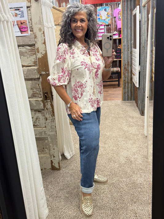 Berry Sweet Blouse
