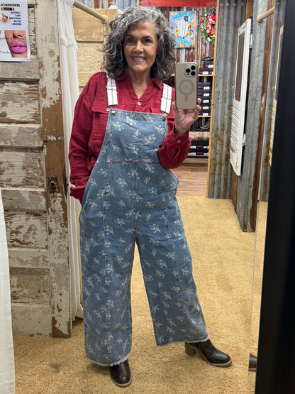 RED WINE SHARKBITE SOFT WASHED COTTON GAUZE TUNIC