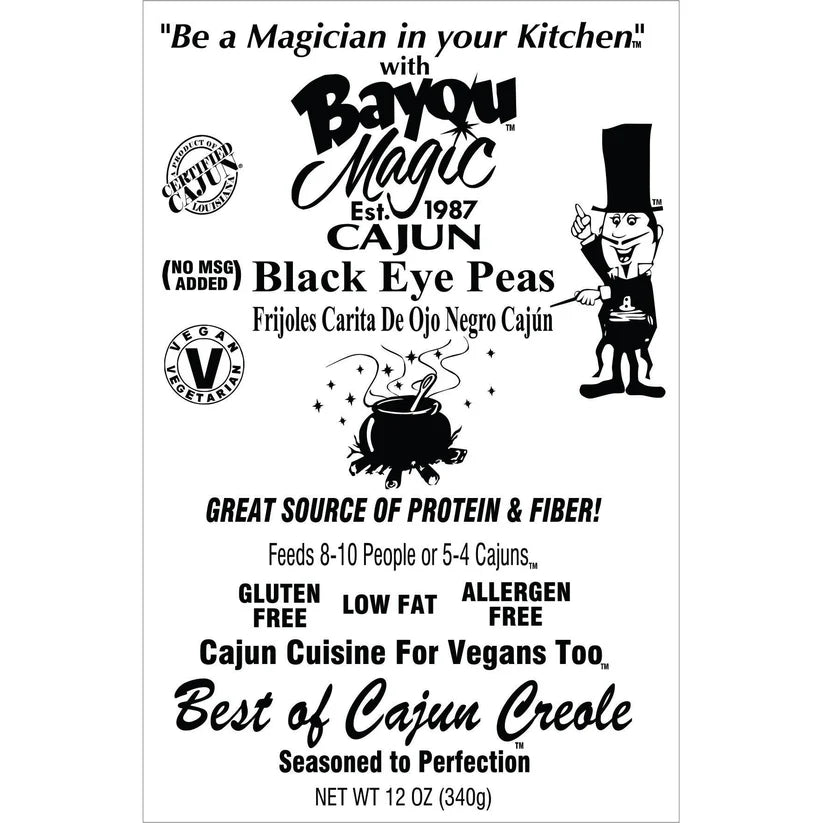 Bayou Magic Cajun Black Eye Peas