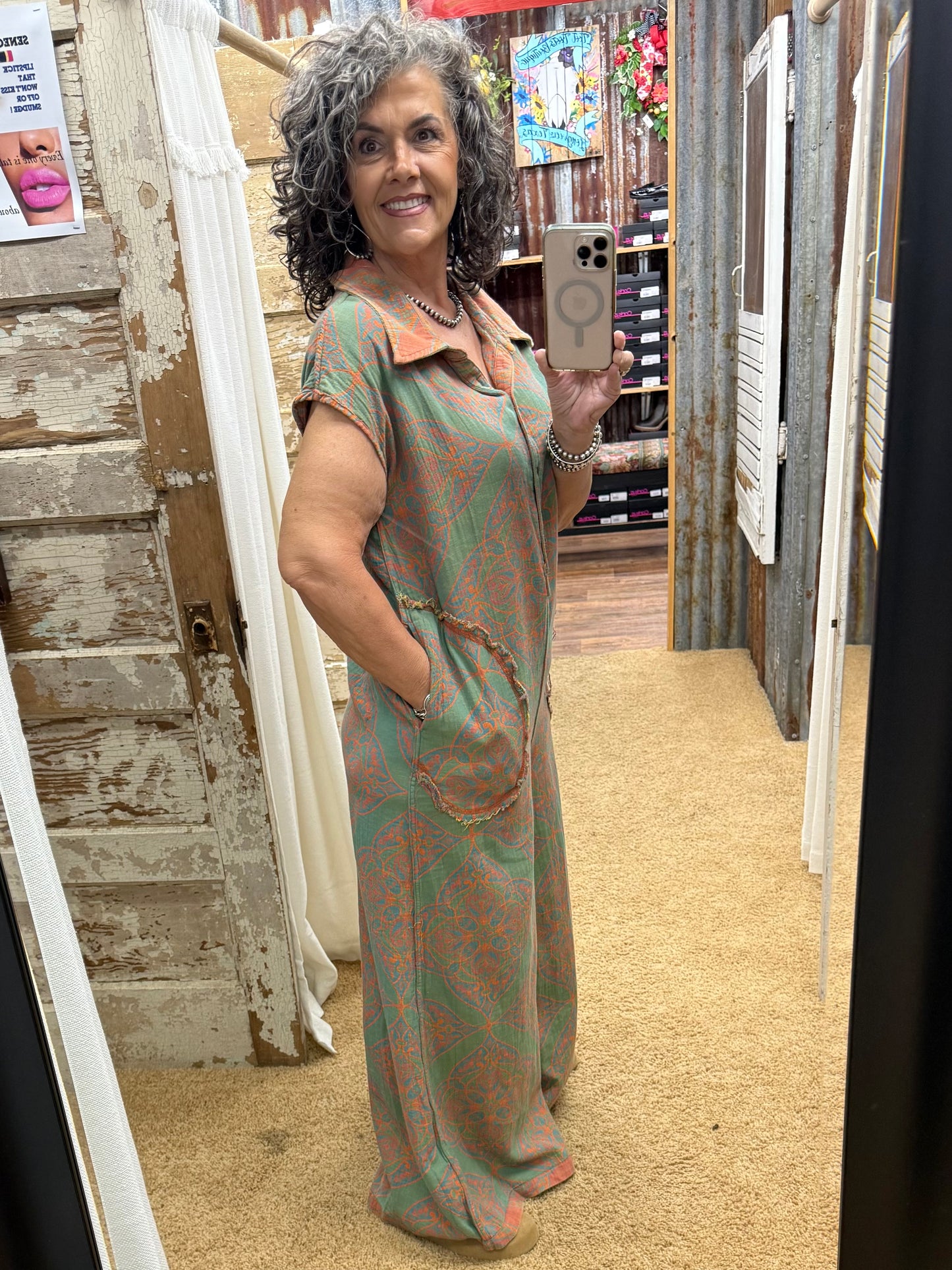 Reversible Baggy Jumpsuit