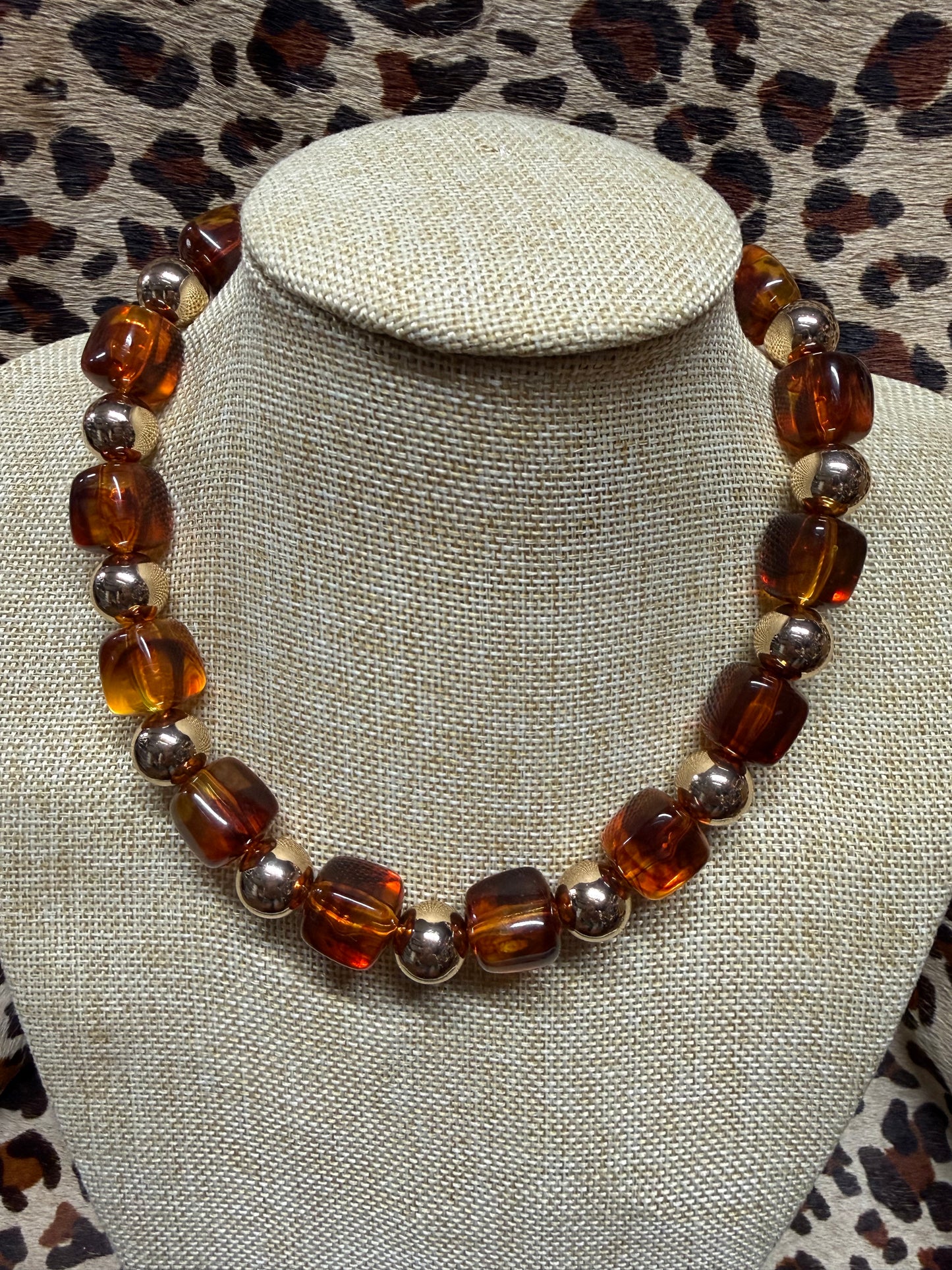 Color Pop with Gold Jewelry