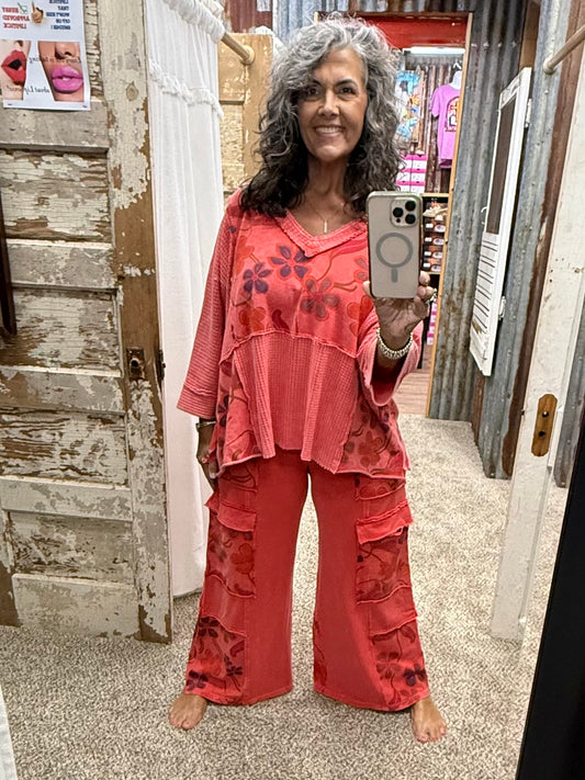 ❤️✨ Boho Red Beauty… Cozy Meets Statement Style! ✨❤️