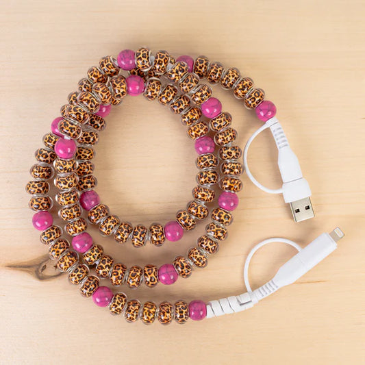 4-in-1 Beaded Charging Cables