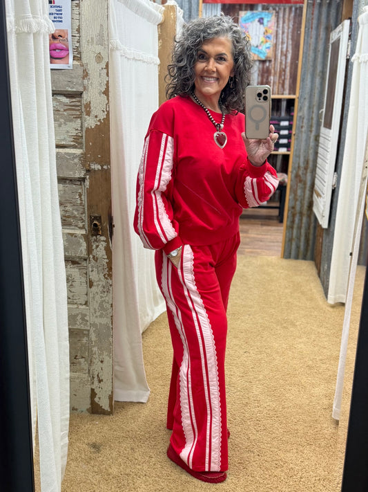 Red Hot Rendezvous Lounge Set