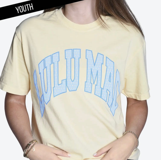 Butter Polkadot Lulu Mac Tee - YOUTH