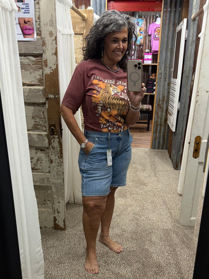 Denim Baggy Jort
