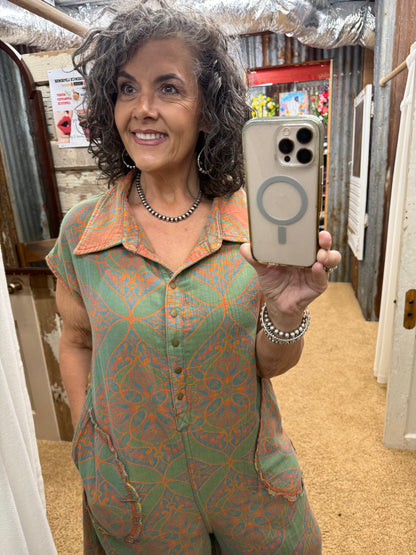 Reversible Baggy Jumpsuit