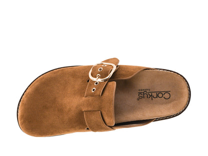 Corkys Distracted Camel Faux Suede